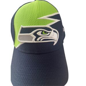 NE New Era Unisex Youth Child Seattle Seahawks NFL Team Mesh Baseball Cap OS